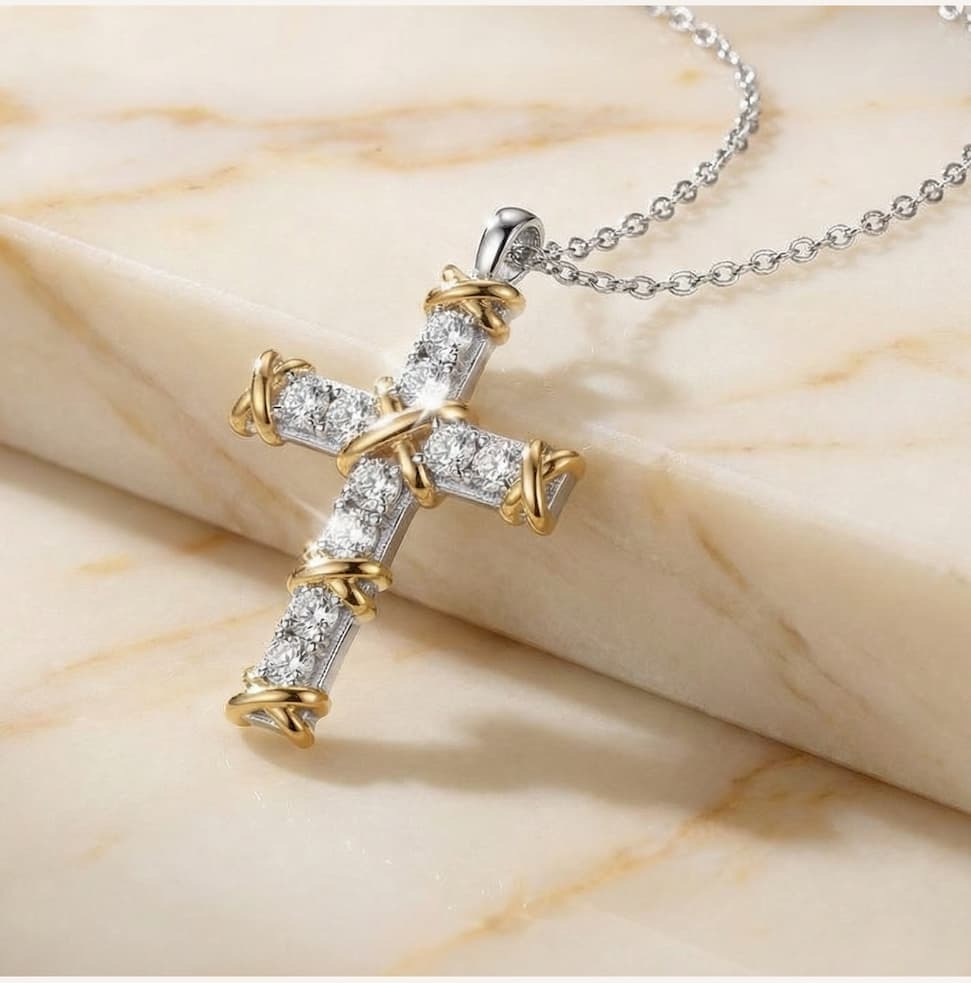 Grace & Promise Cross Pendant