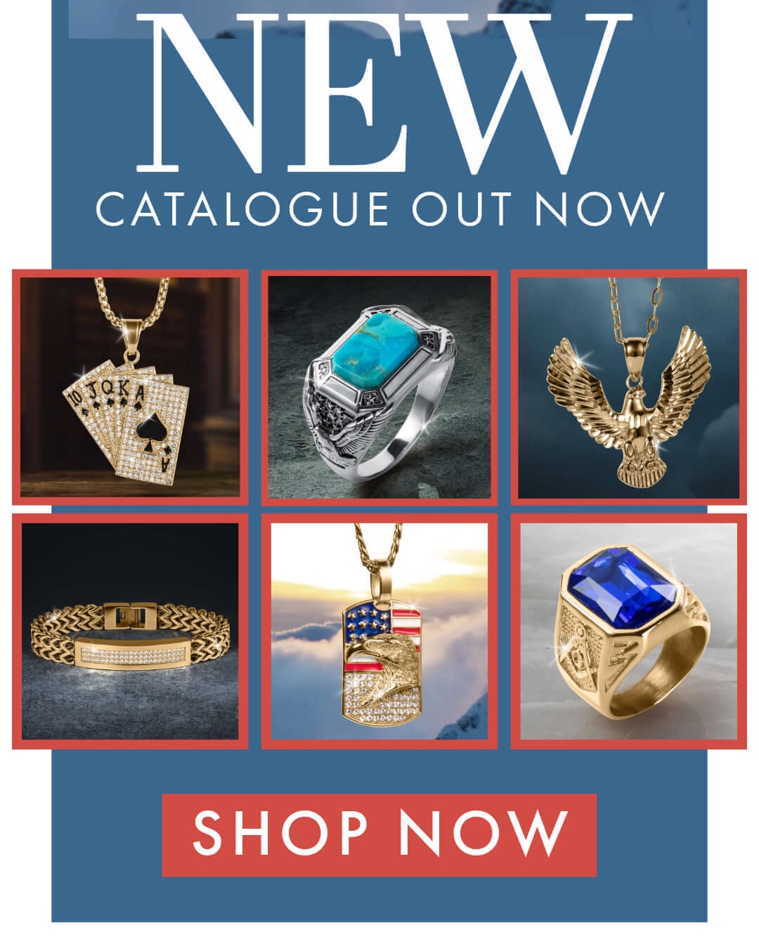 New Mens Jewelry - Save $30 instantly