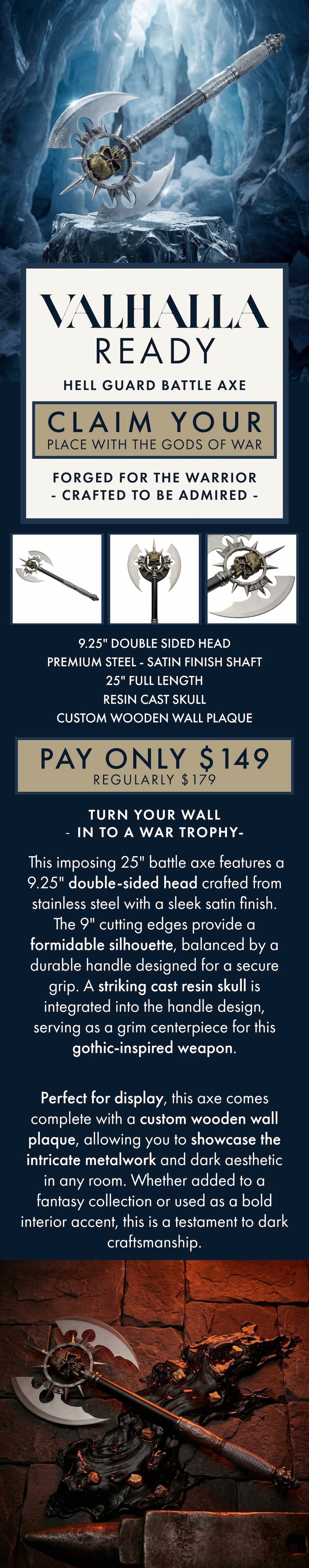 Hell Guard Battle Axe