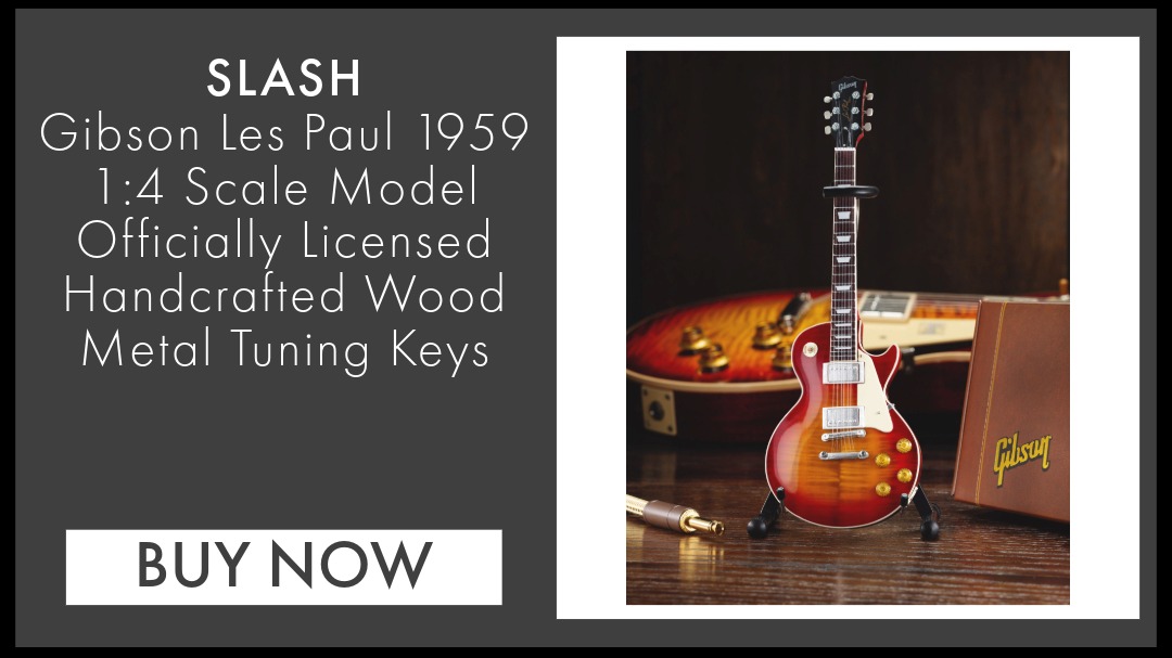 Officially Licensed - Handcrafted Tribute Guitars - Slash - Guns N Roses