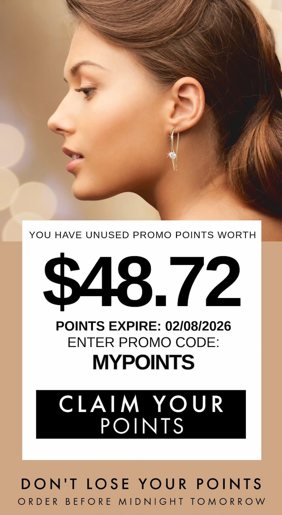 Claim Points Before Midnight Sunday  Or Lose Them All