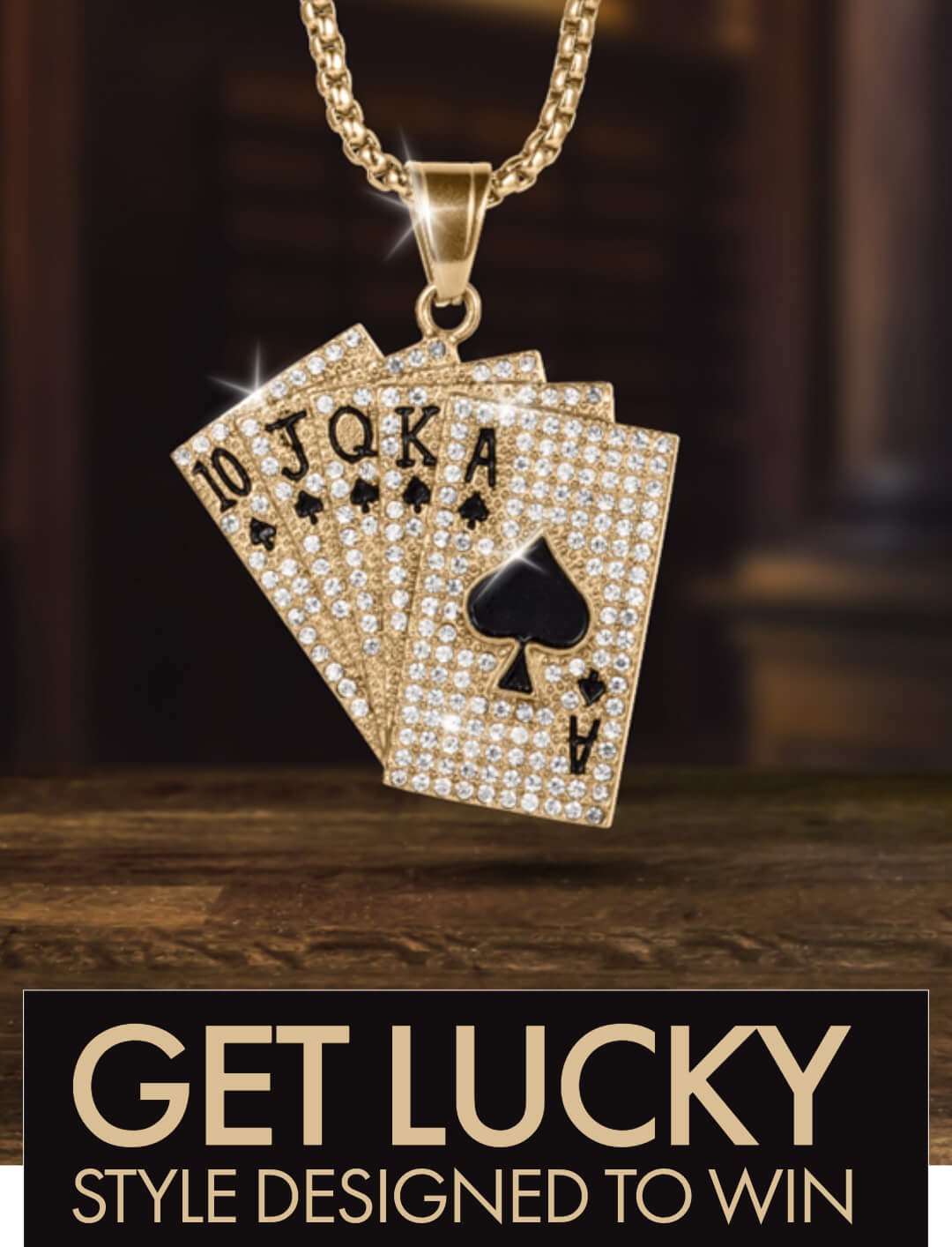 Trending Right Now - Royal Flush Pendant