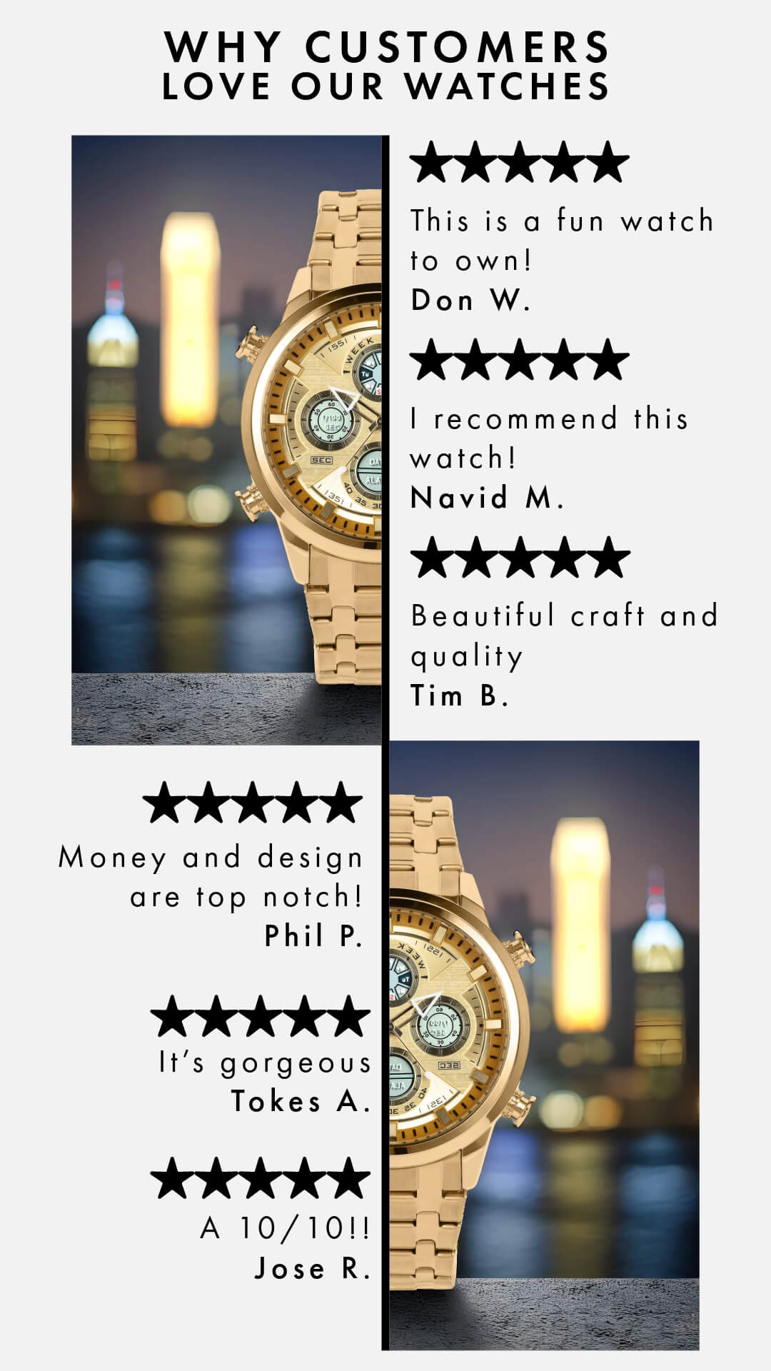 Why Customers Love Our Watches