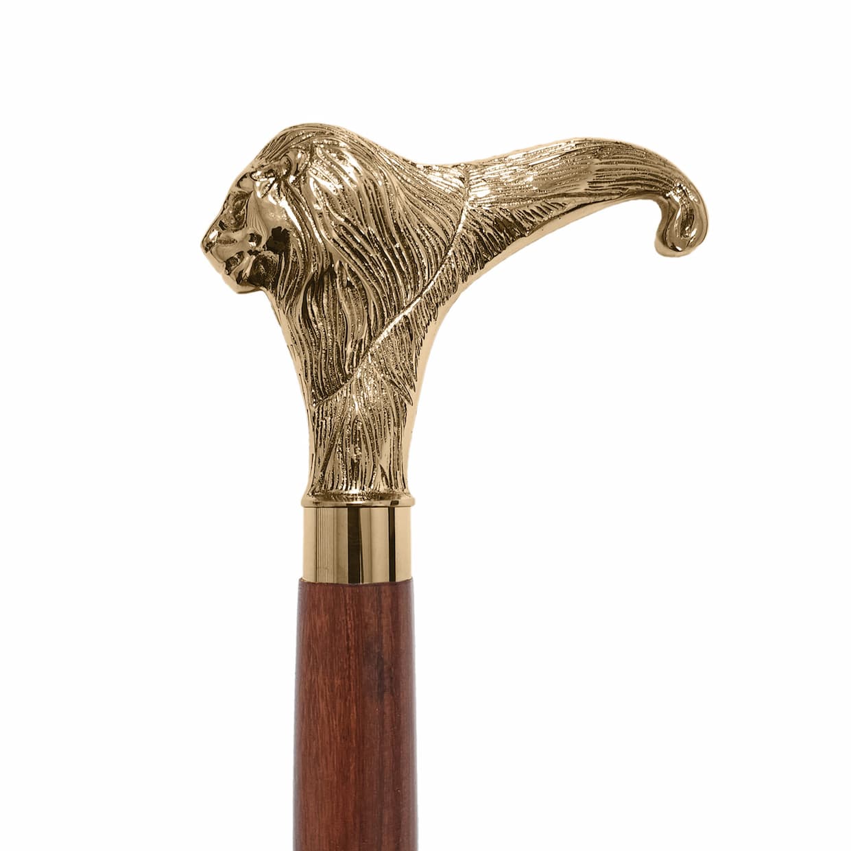 Lion Head Walking Cane
