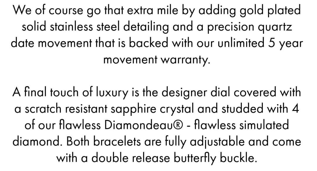 Cobra His & Hers Watches