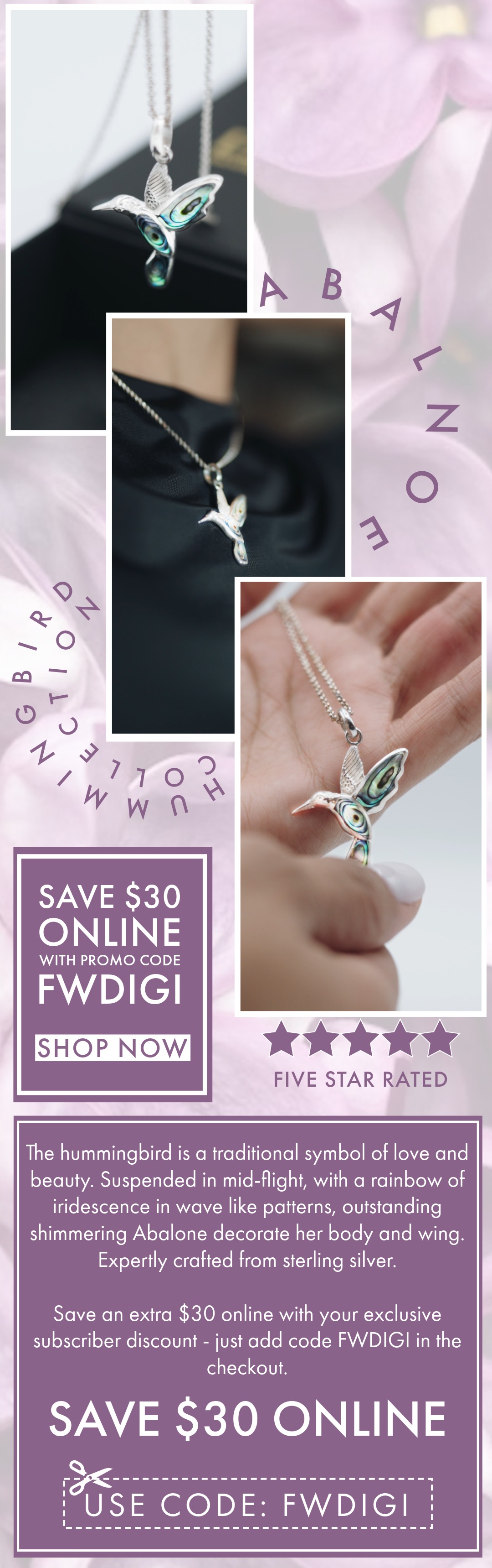 Save $30 with code FWDIGI