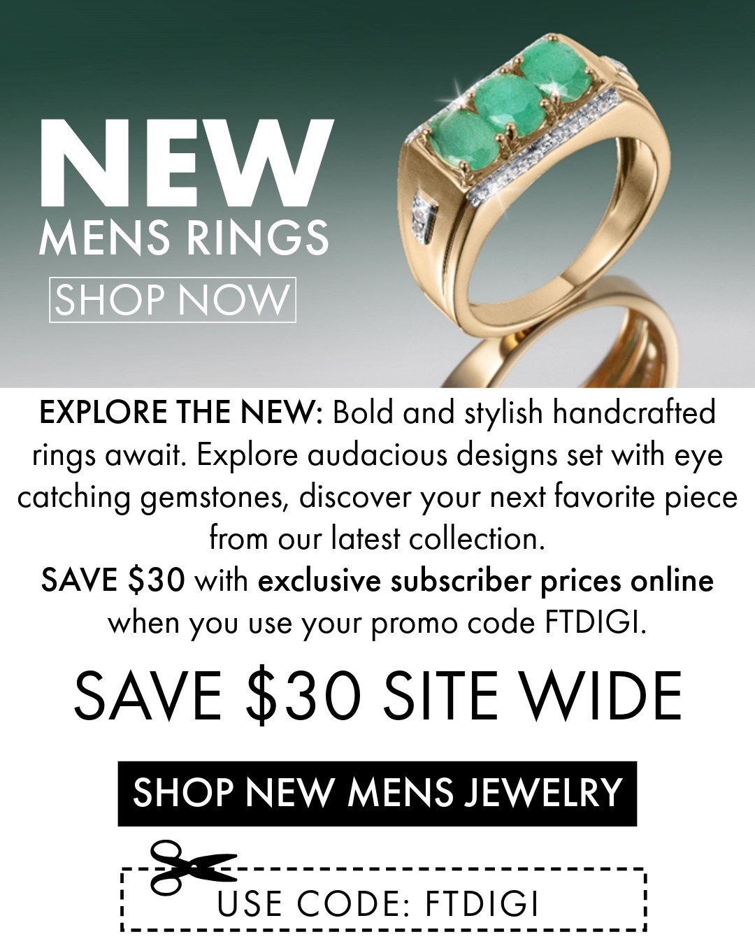 New Men's Jewelry
