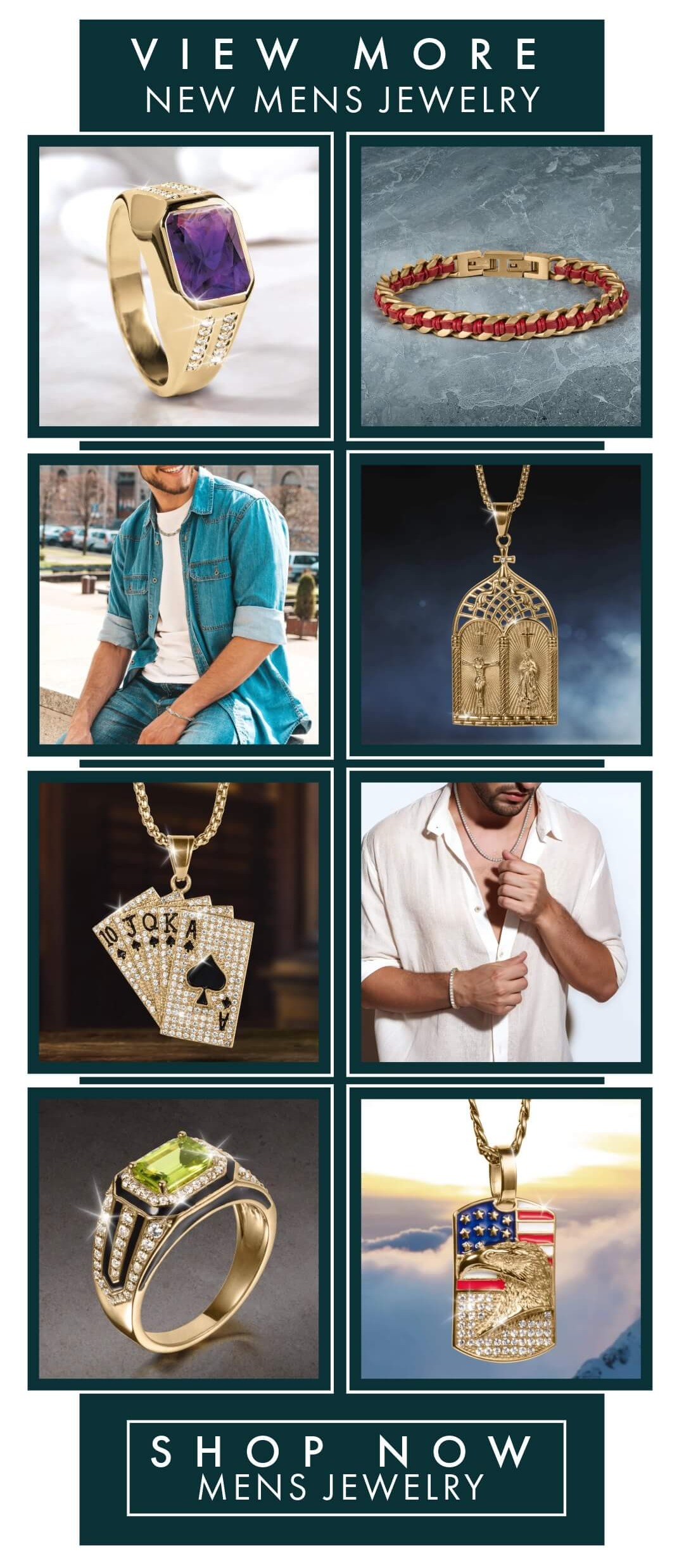 Discover New Mens Jewelry