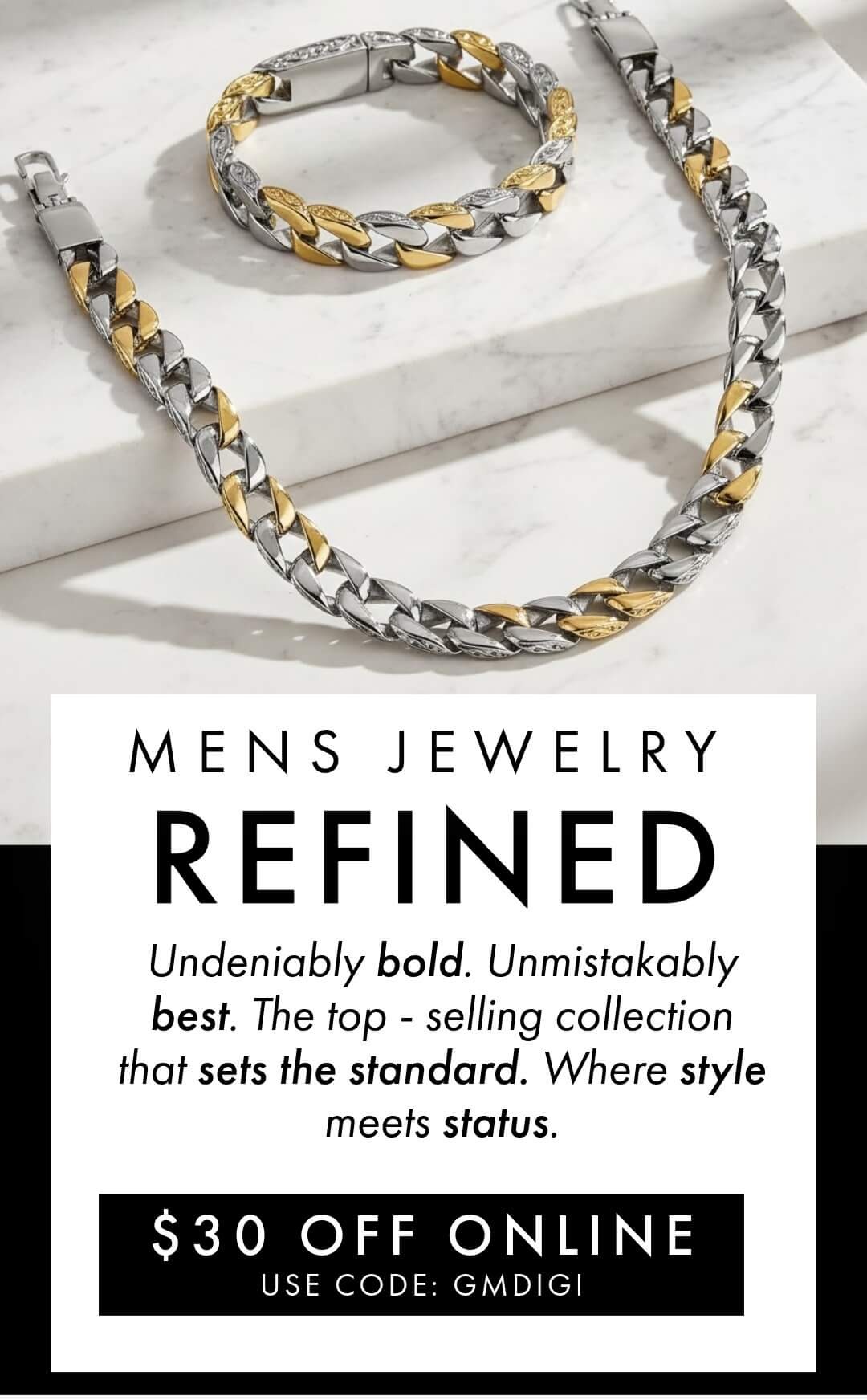 Mens Jewelry - Refined