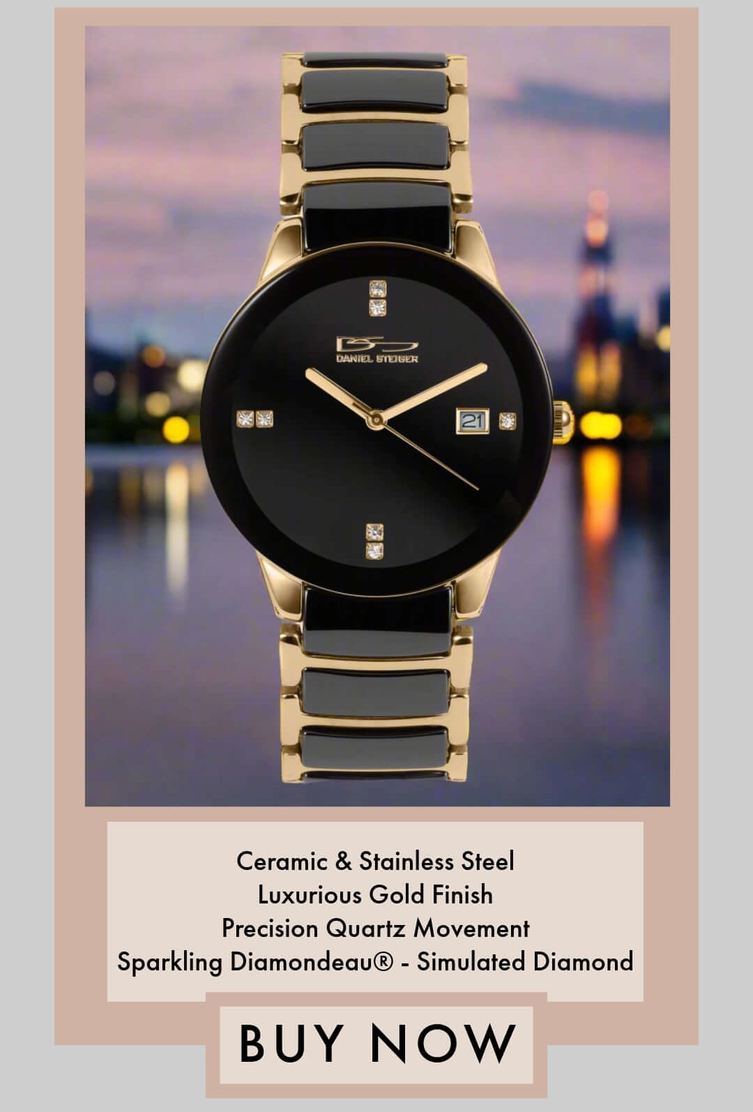Best Selling Men's Watch: Ceramic Noir