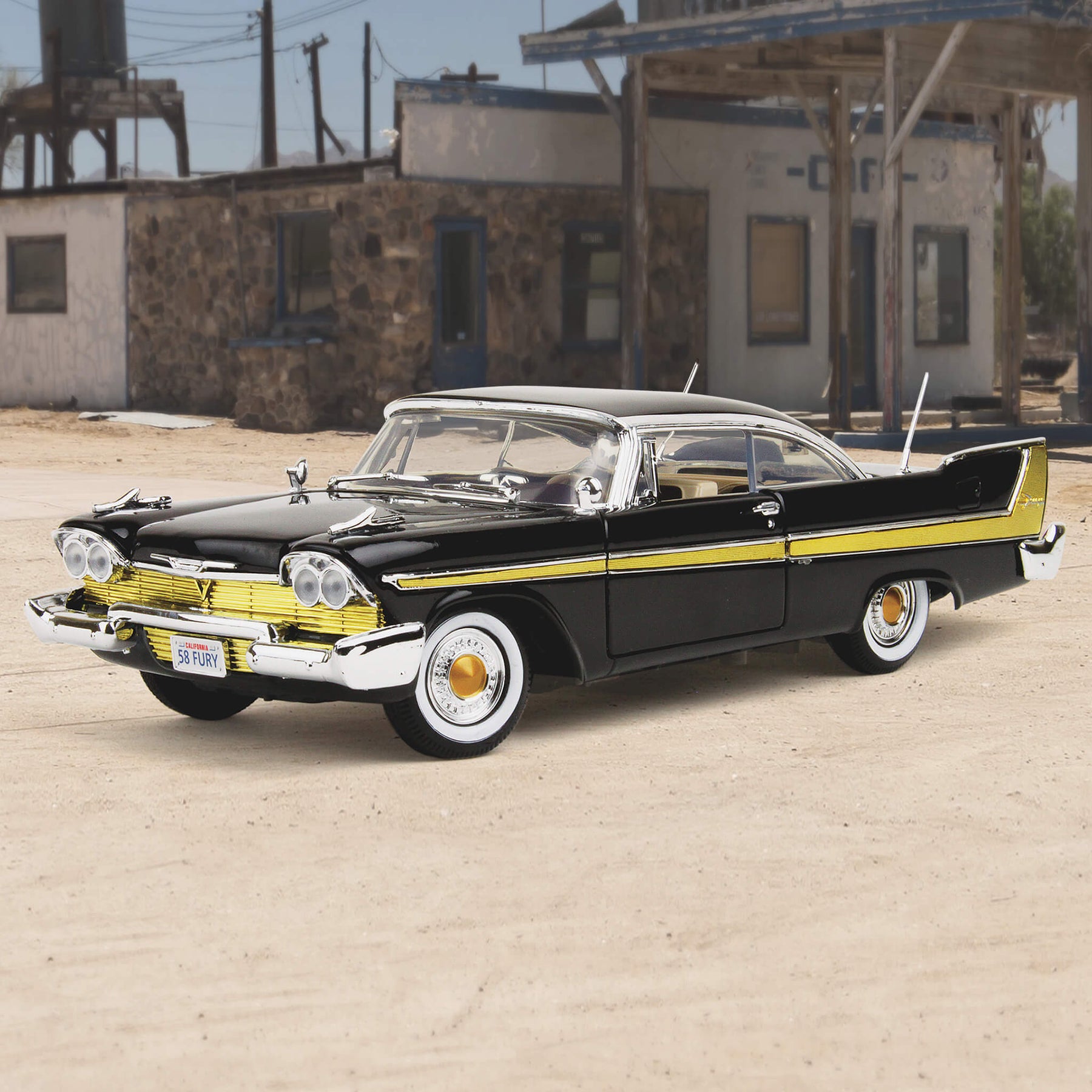 1958 PLYMOUTH FURY BLACK