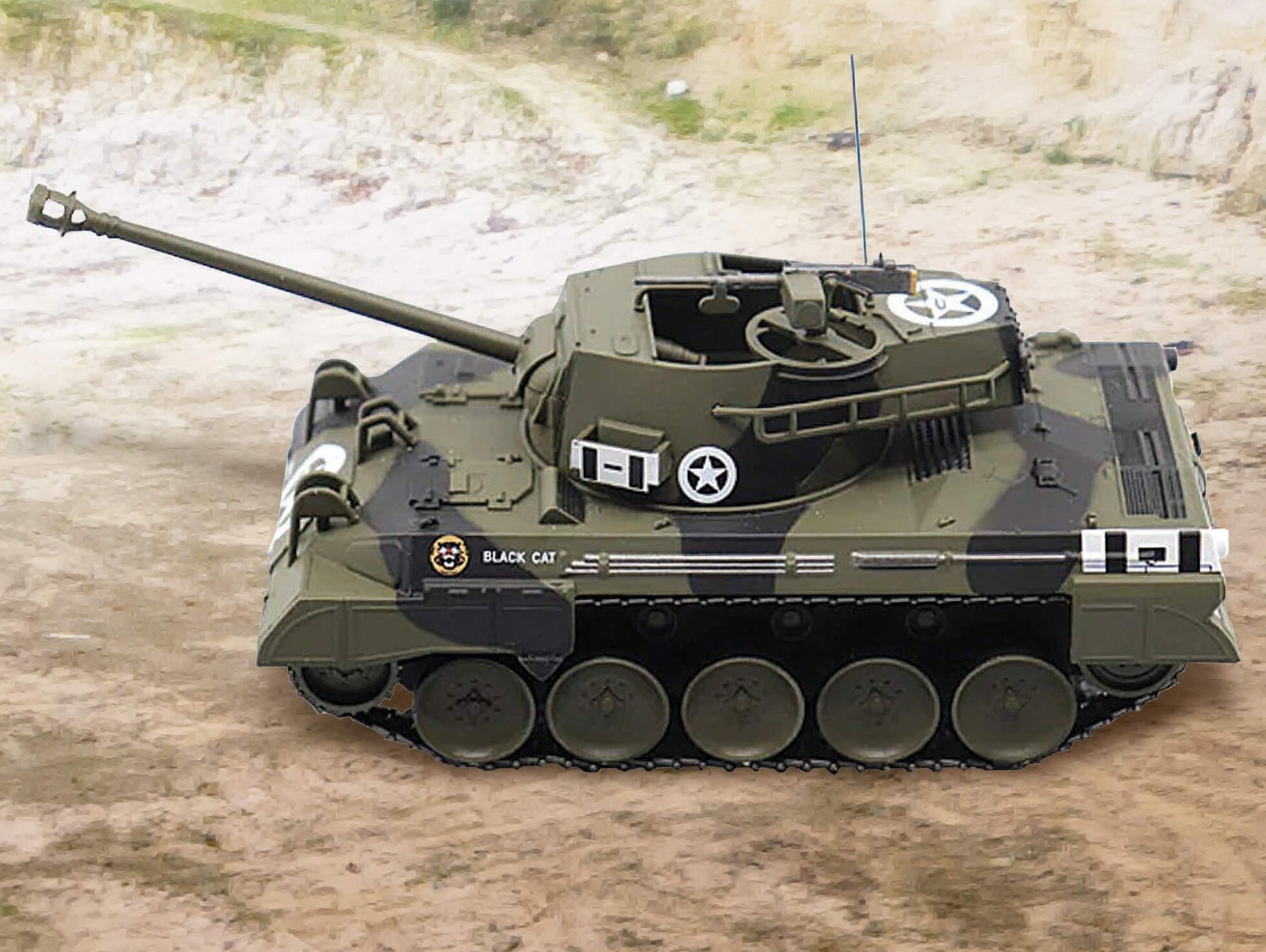M18 Hellcat Tank Destroyer Model