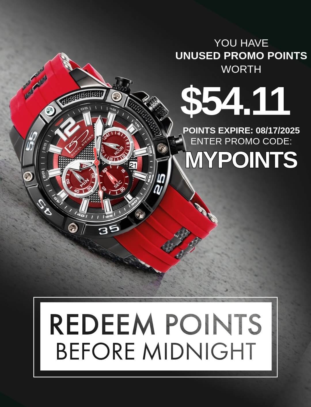 Claim Your Points Before They're Gone!!