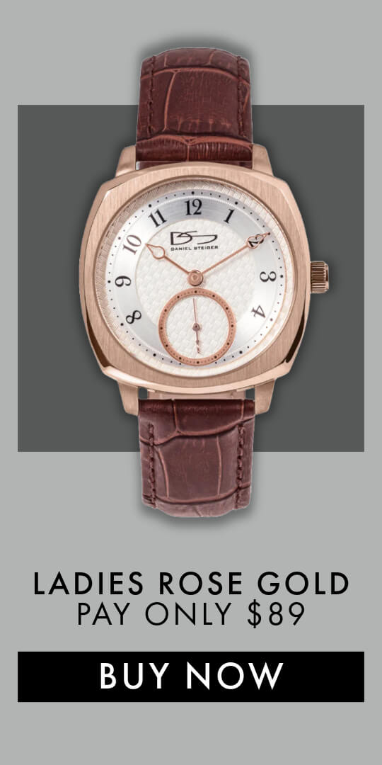 Opus Rose Gold Ladies Watch Only $89