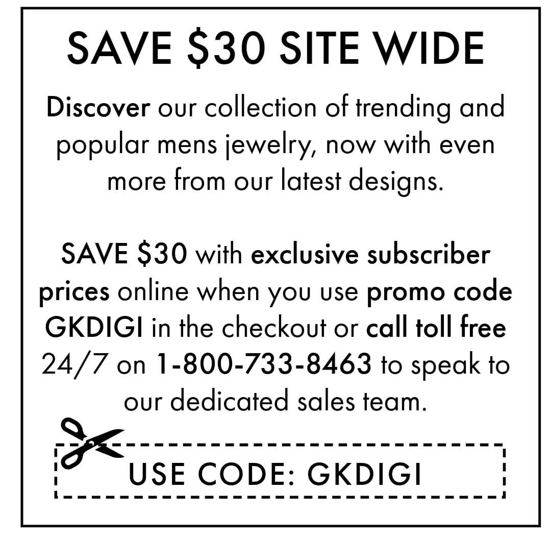 Discover New Mens Jewelry