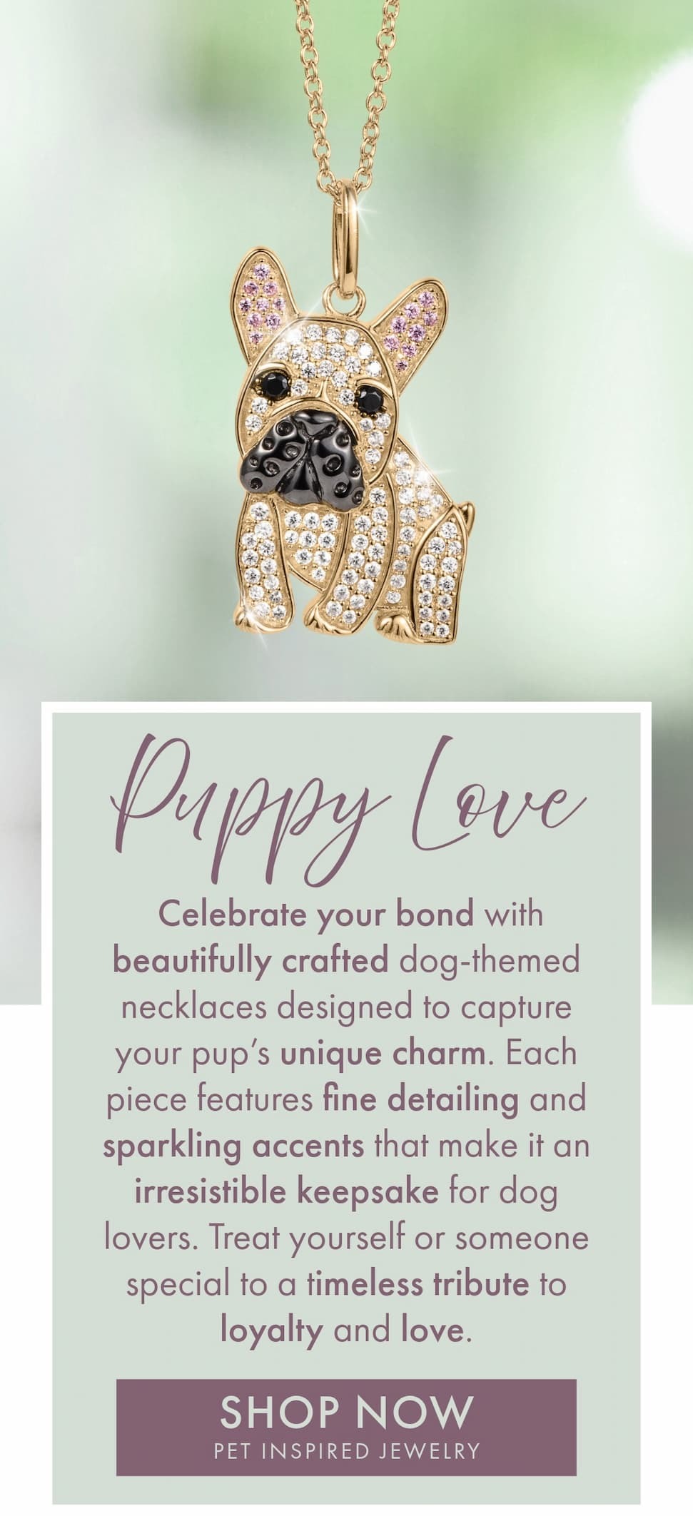 Shop Jewelry Inspired By Pets