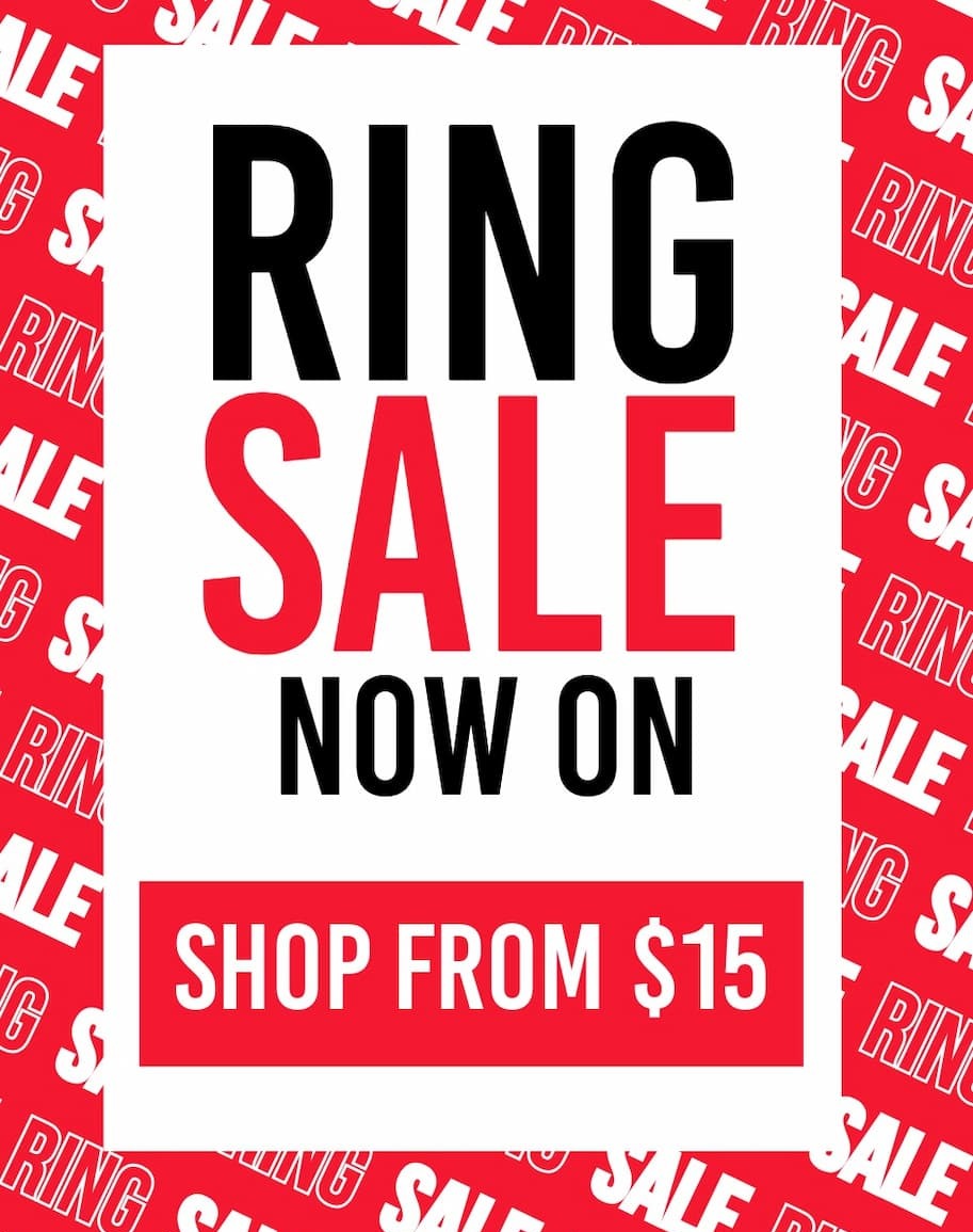 Ring Sale Now On - Save 90% Online