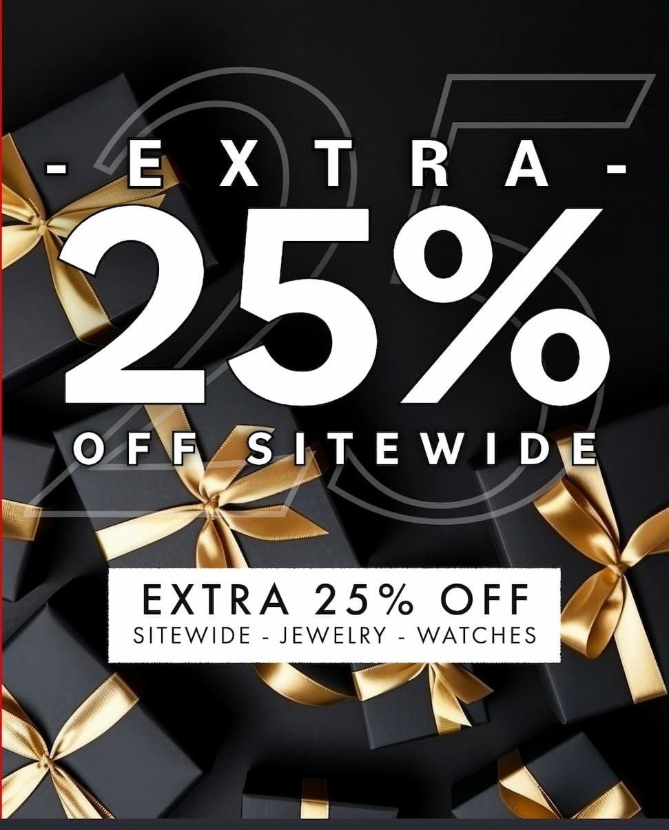 DOUBLE Discount - Get an extra 25% off sale prices