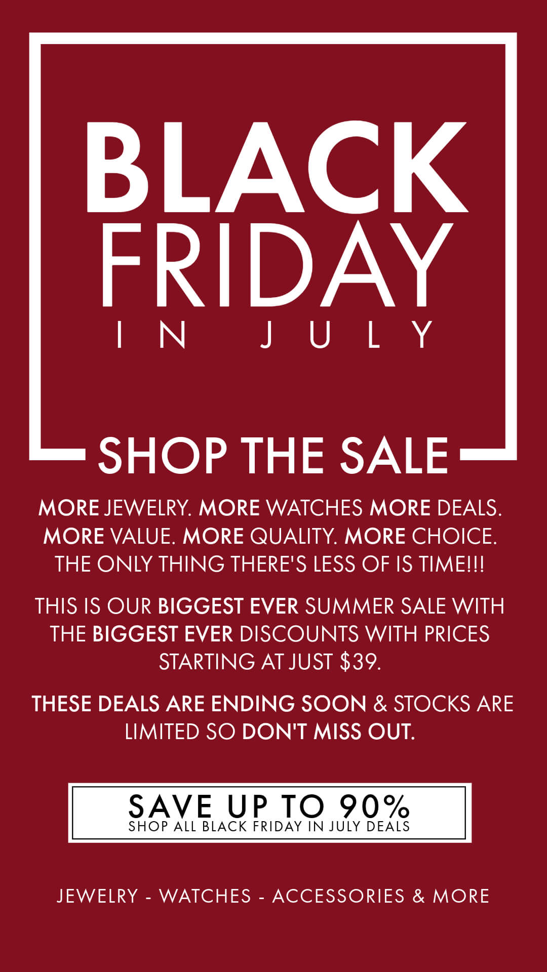 Use code XTRA25 for additional discounts on sale lines