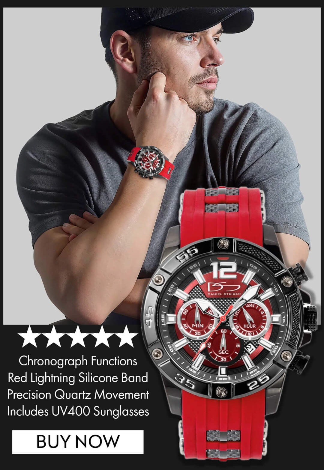 #1 Chronograph Sports Watch