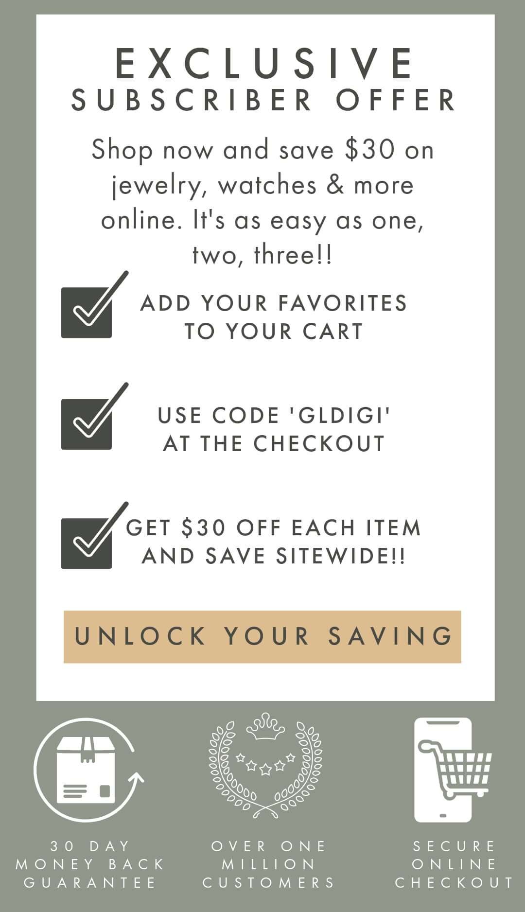 Exclusive Subscriber Saving