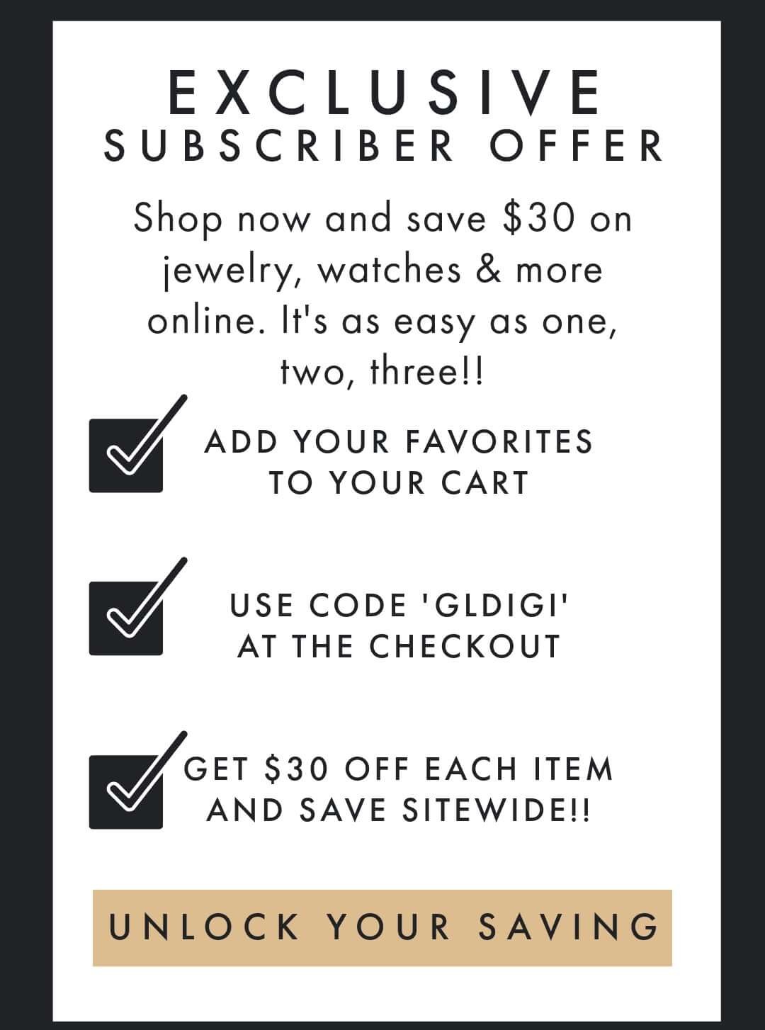 Exclusive subscriber savings. Don't miss this launch offer.