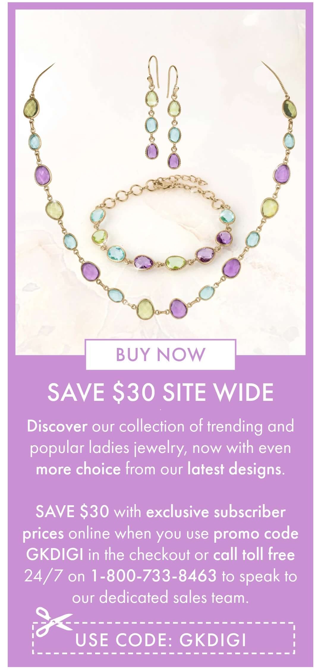 Iridescent Gemstone Set