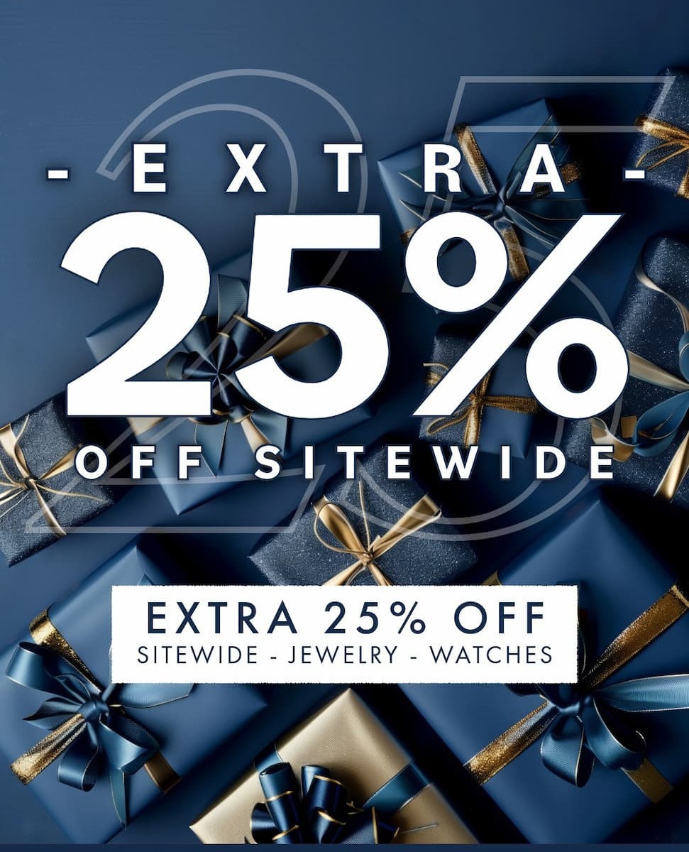 DOUBLE Discount - Get an extra 25% off sale prices