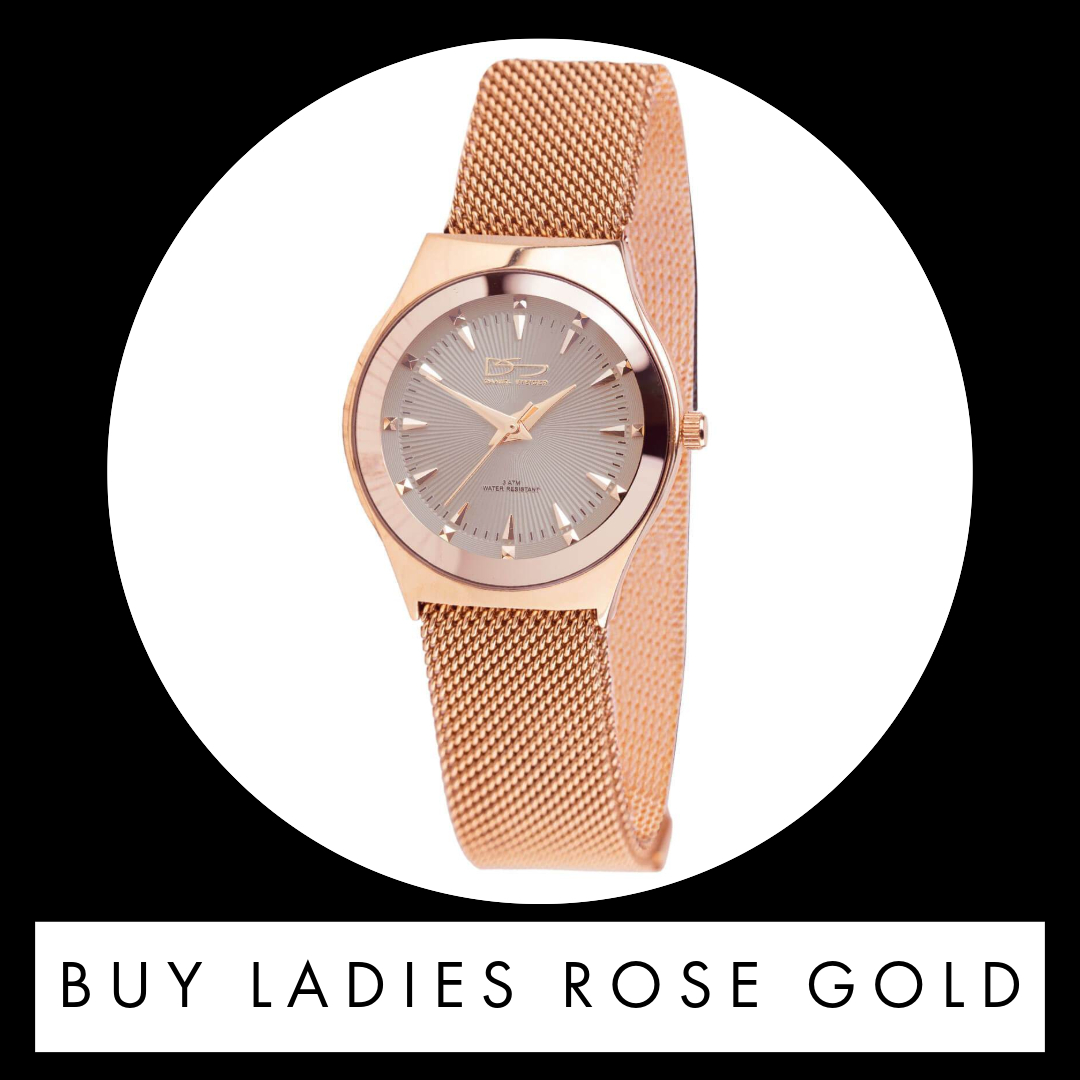 Ladies Rose Gold Rondo