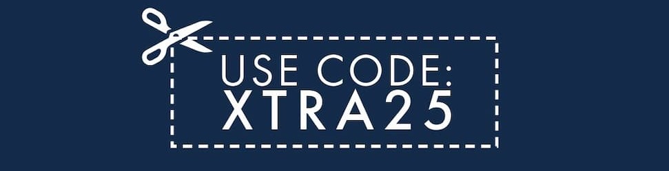 DOUBLE Discount - Get an extra 25% off sale prices