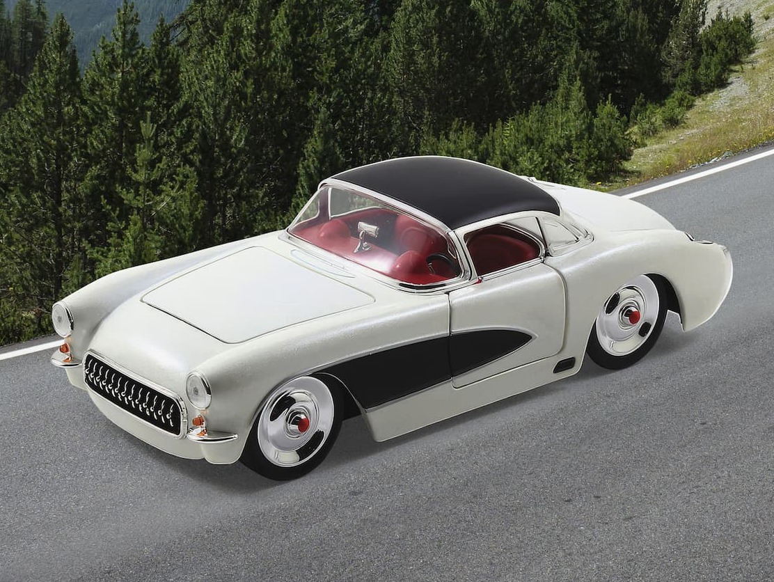1957 Chevy Corvette - White