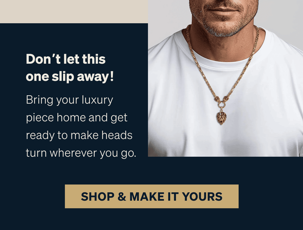 Don't let this one slip away!  Bring your luxury piece home and get ready to make heads turn wherever you go.