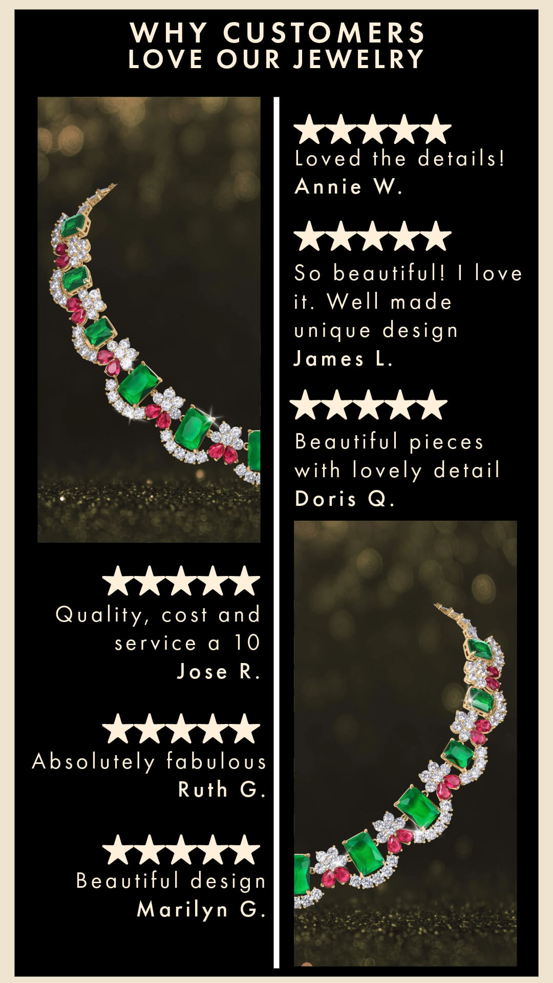 5 Star Rated Jewelry - Save $30 with your exclusive discount code GEDIGI