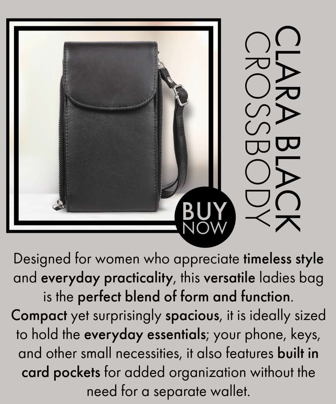 New Clara Crossway Bag Collection - save $30 with code GKDIGI
