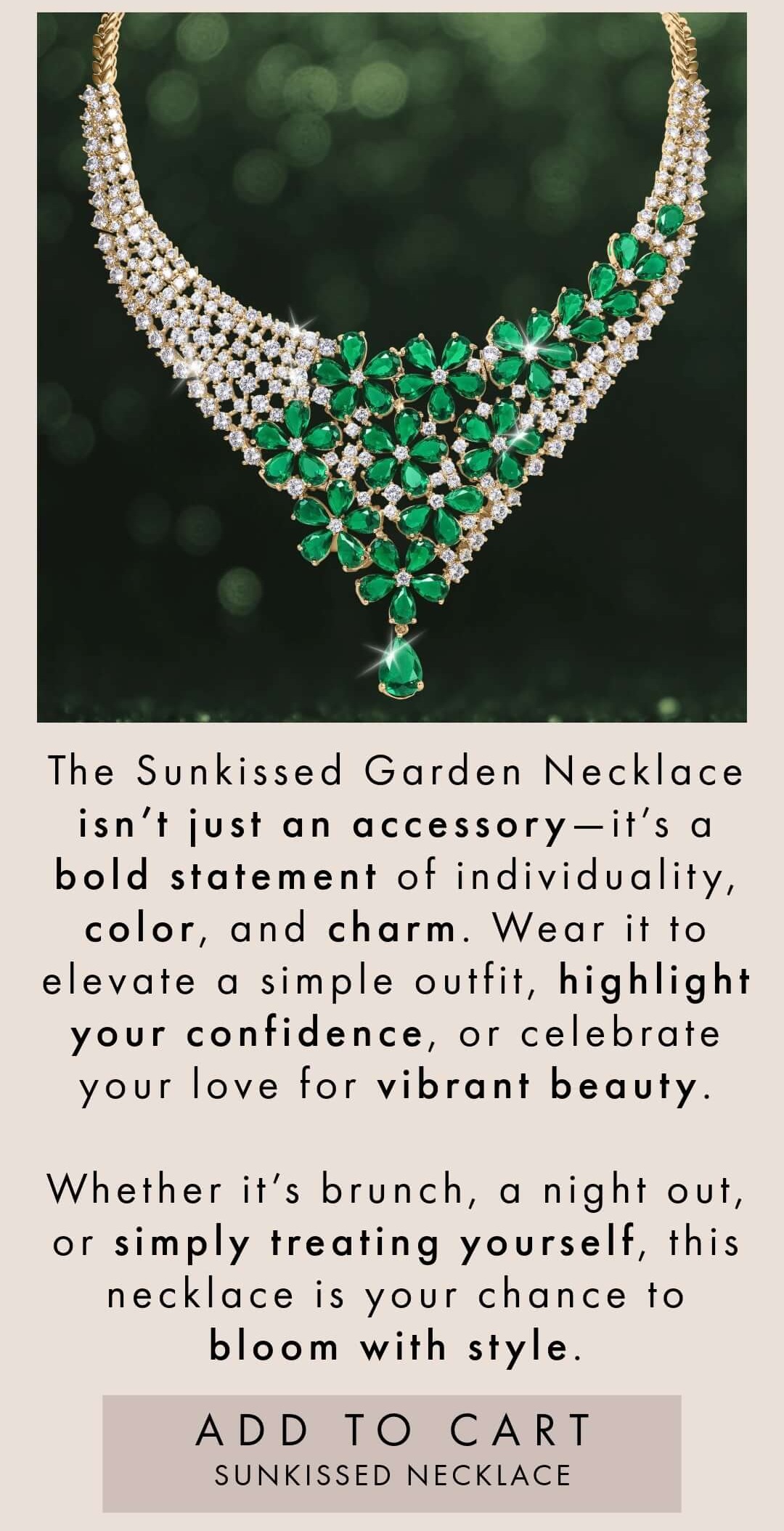 Sunkissed Garden Necklace