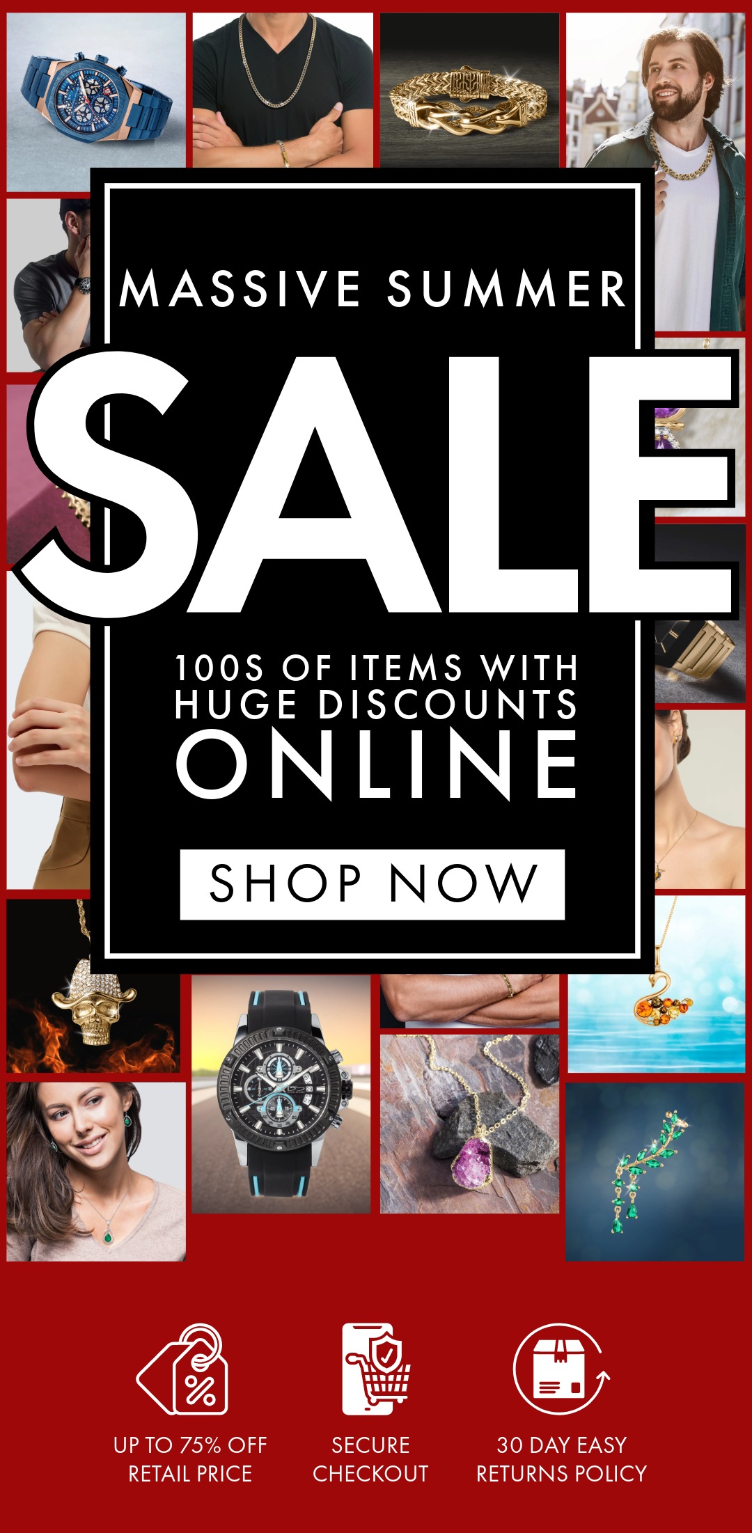 Massive Summer Sale - Huge Discounts on MSRP