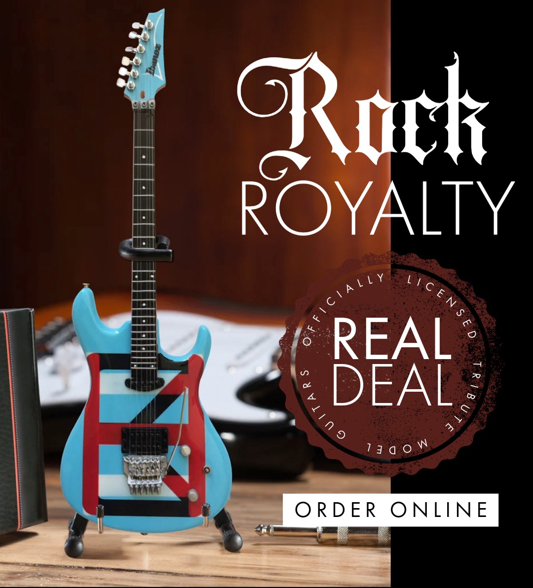 Officially Licensed - Handcrafted Tribute Guitars