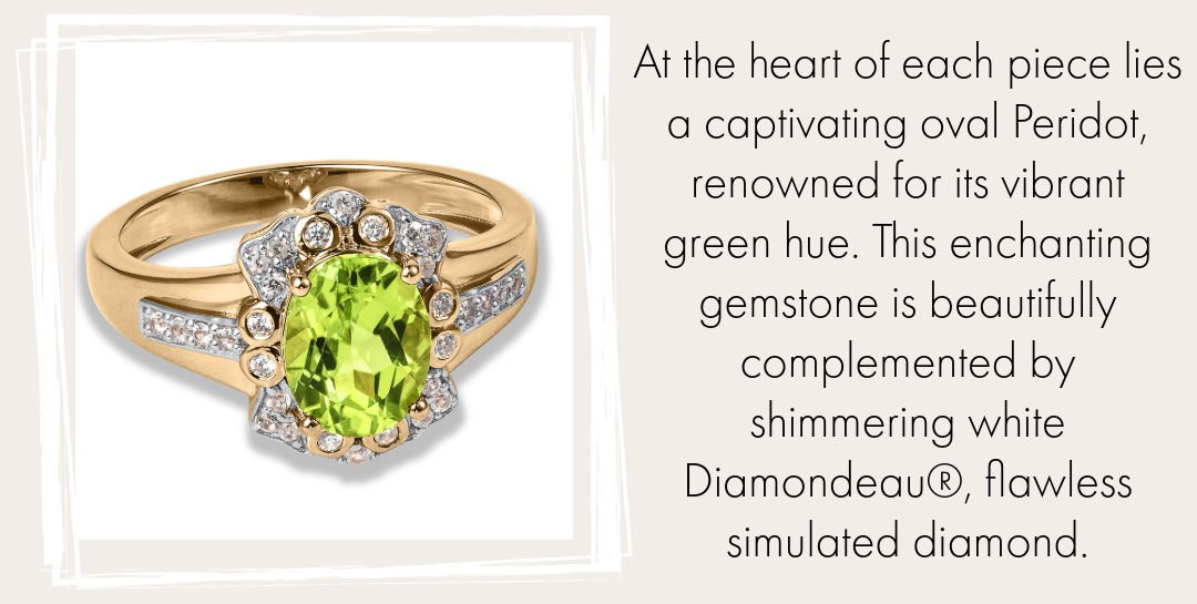 uimina Peridot Ring- Save $30 with code FWDIGI