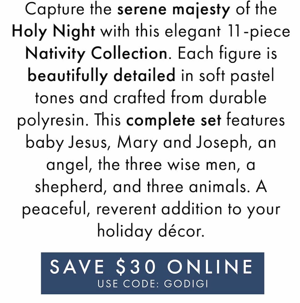 Save $30 On All New Designs