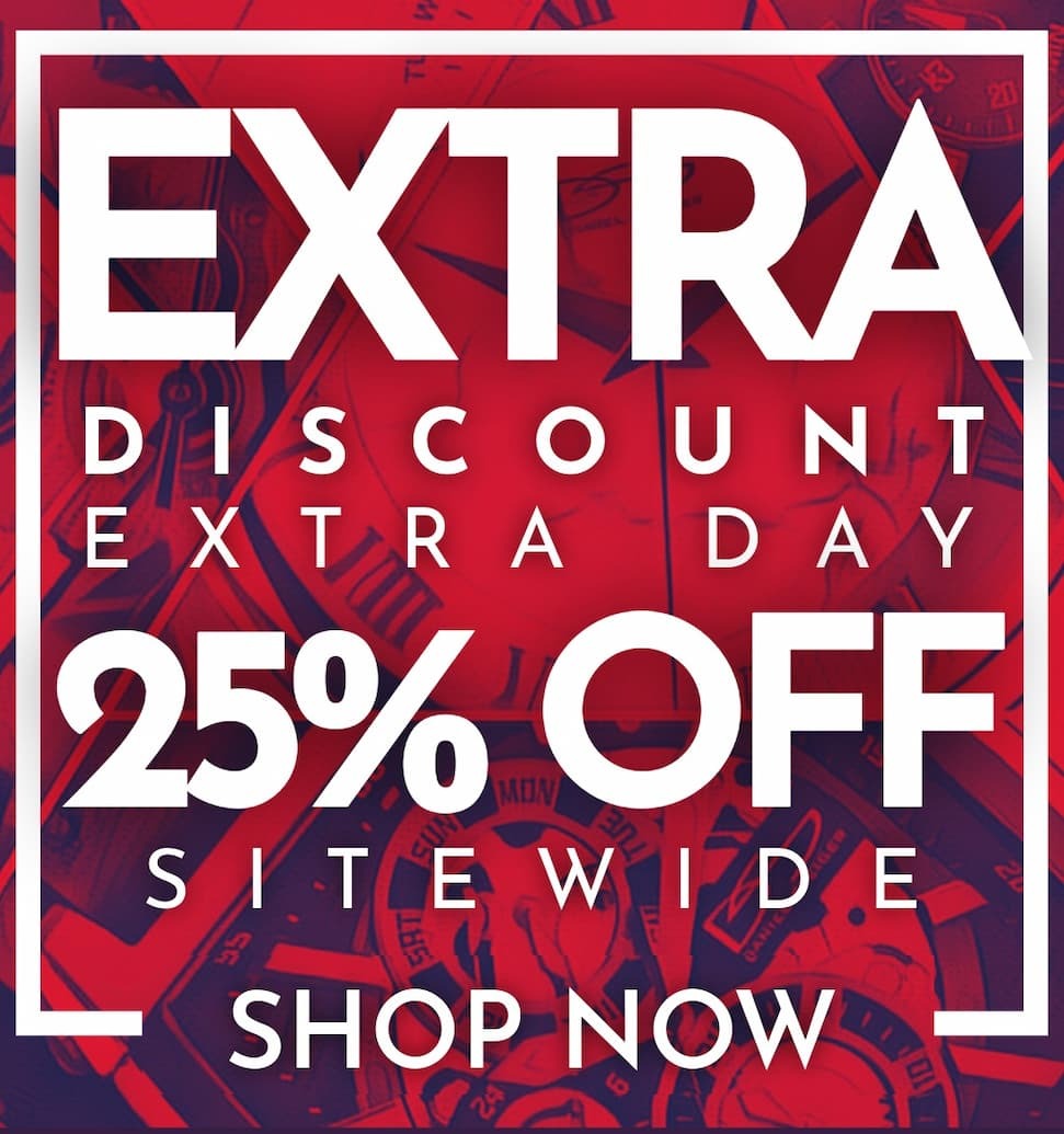 DOUBLE Discount - Get an extra 25% off sale prices