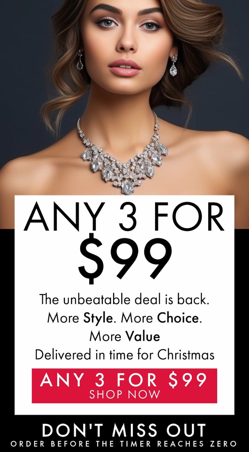 Any 3 Items For Just $99