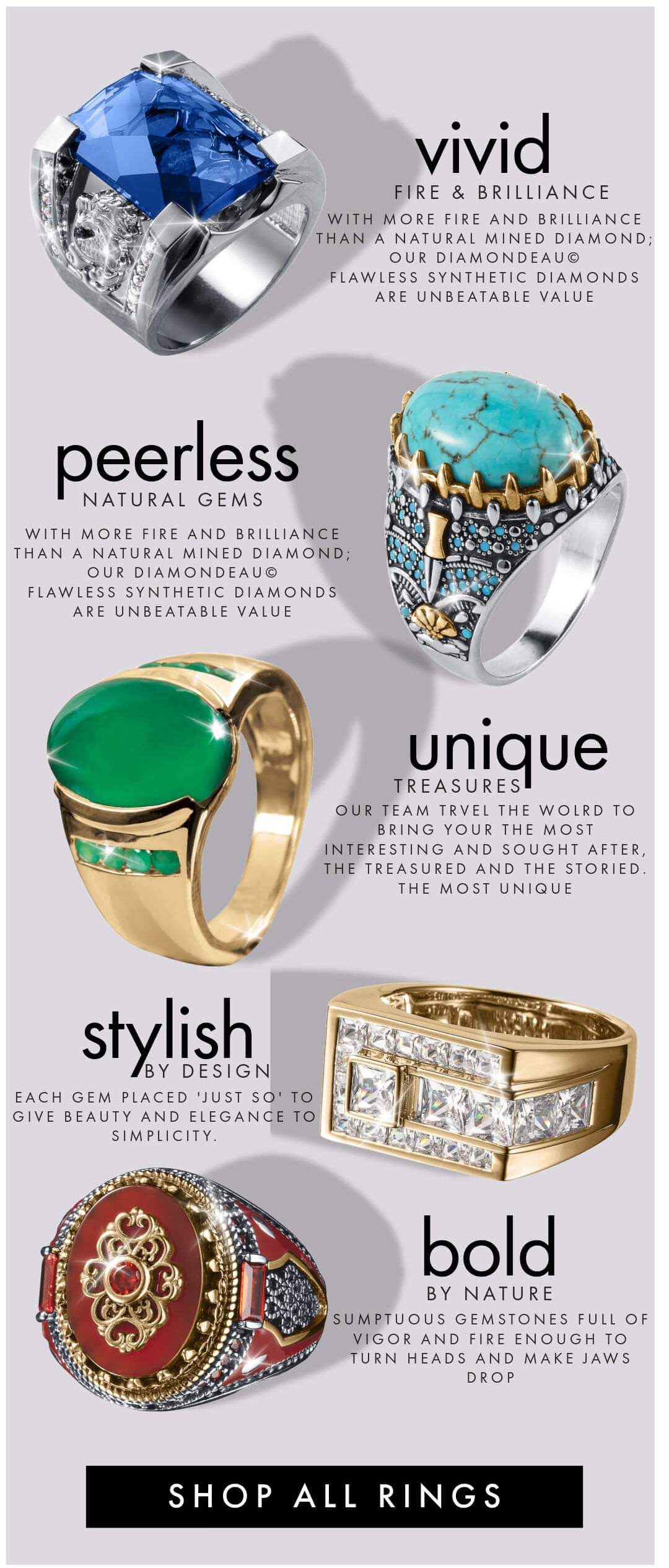 Search popular mens rings