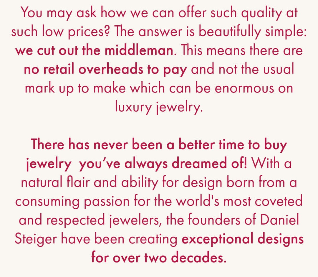 Save up to 75% on mens jewelry- no promo code needed