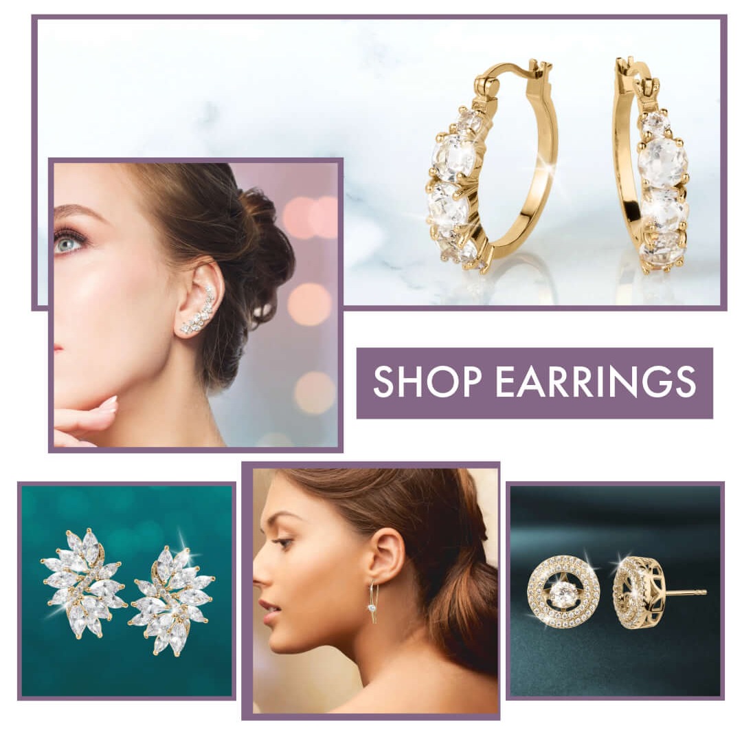 Shop Earrings- use your exclusive discount code