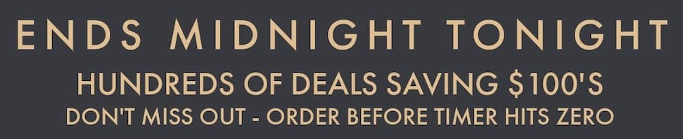 Massive Sale Now On - Save $100s