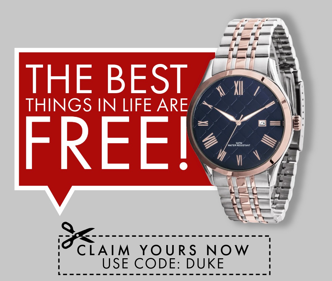 Claim your free watch!