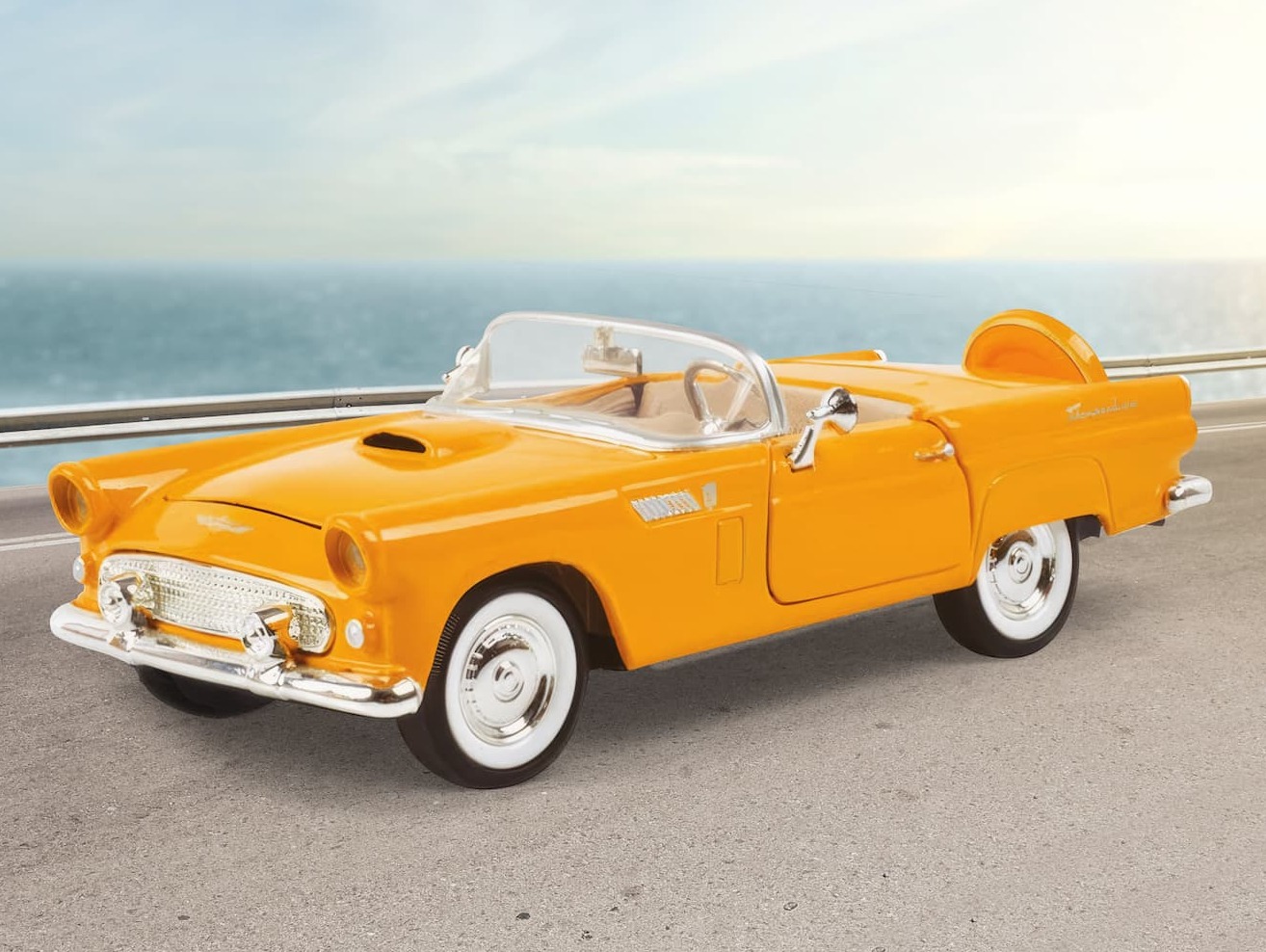 1956 Ford Thunderbird Convertible – Yellow