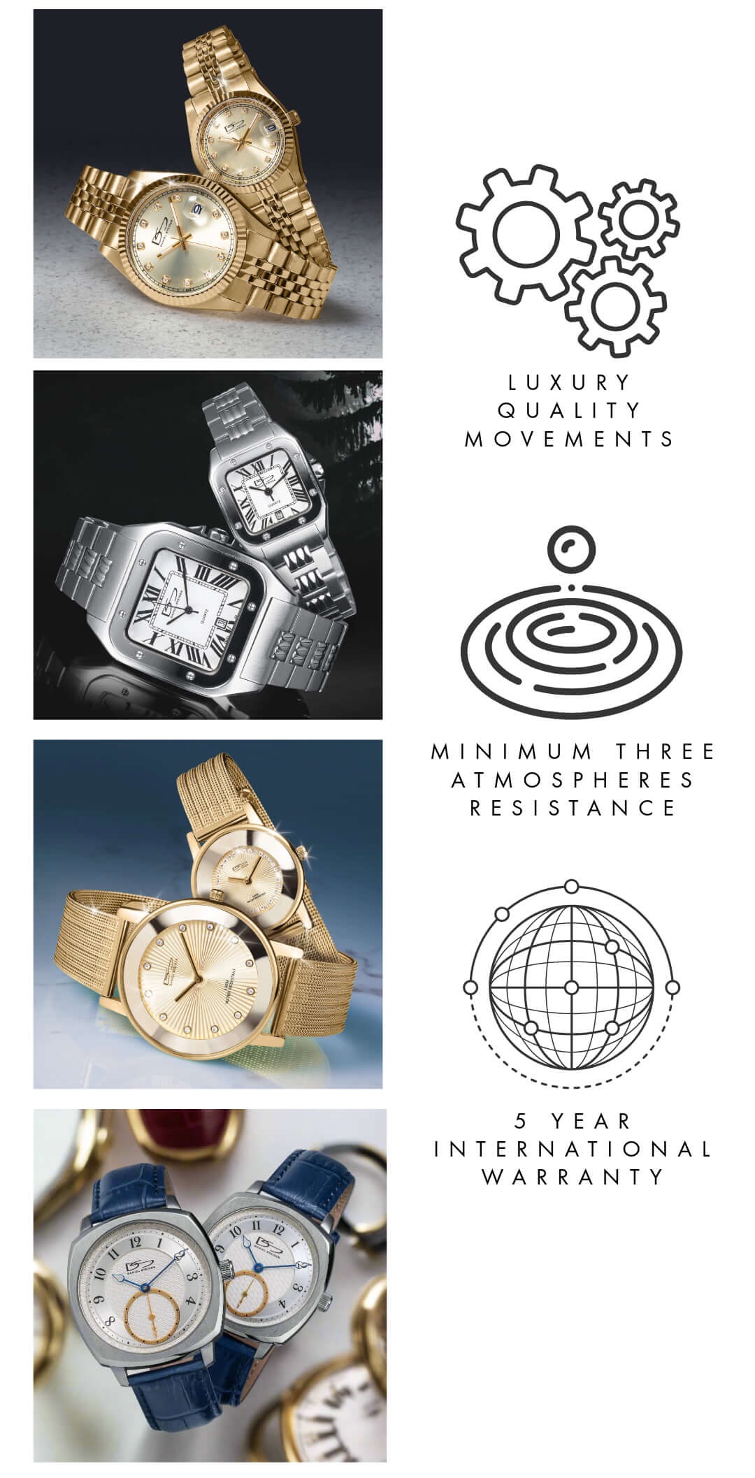 Explore matched 'His & Hers' watches