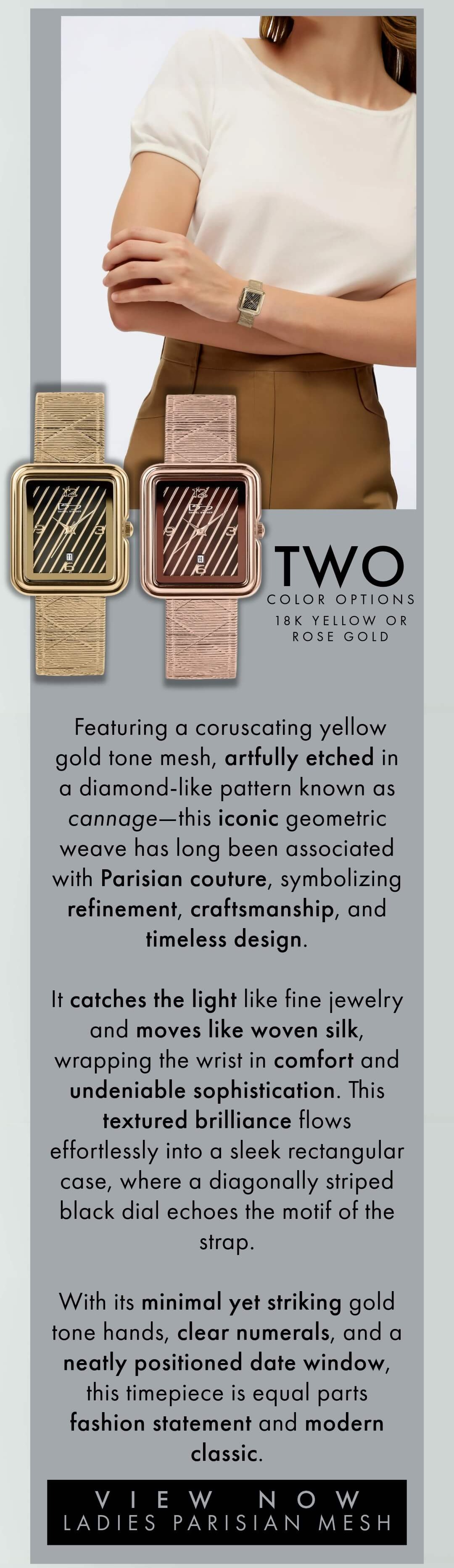 Choose Yellow Or Rose GOld