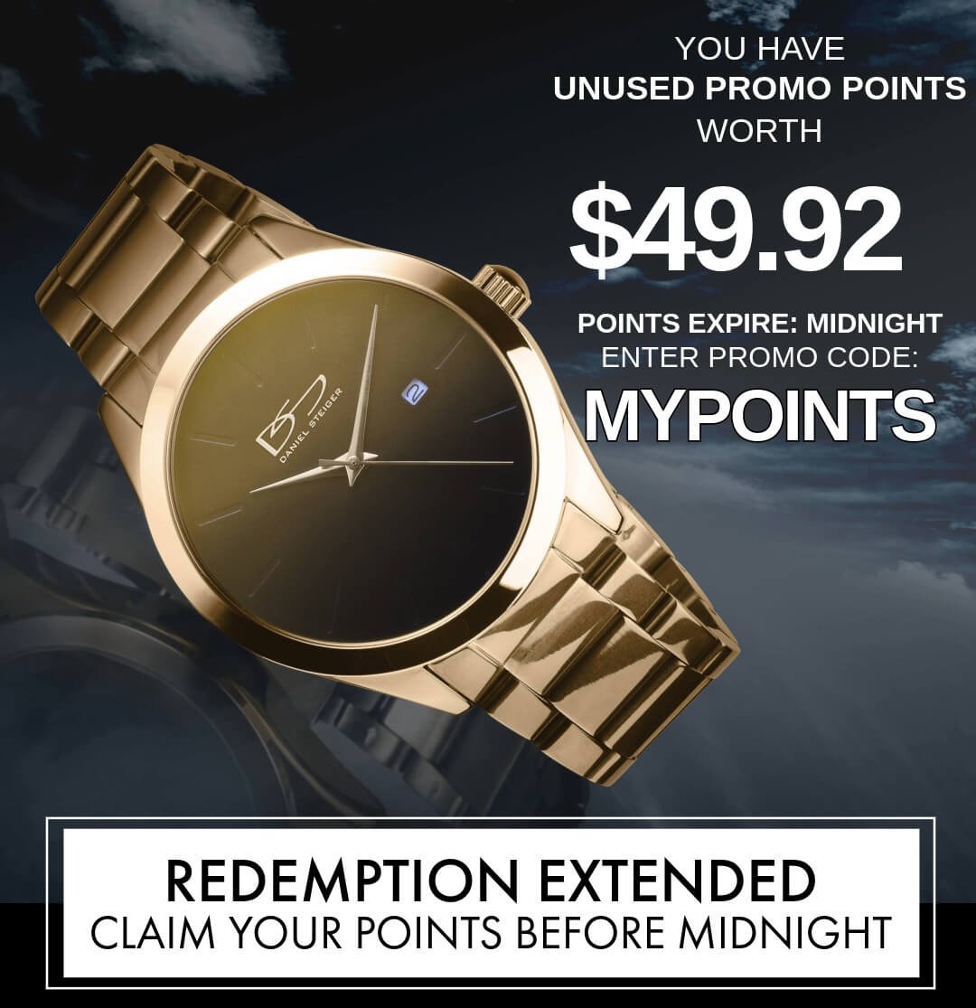 Claim Points Before Midnight Or Lose Them All